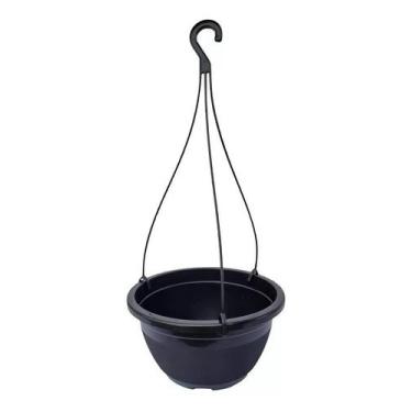 Imagem de 10 Vasos Cuia 21cm Para Pendurar Jardinagem Ehappy Brasil
