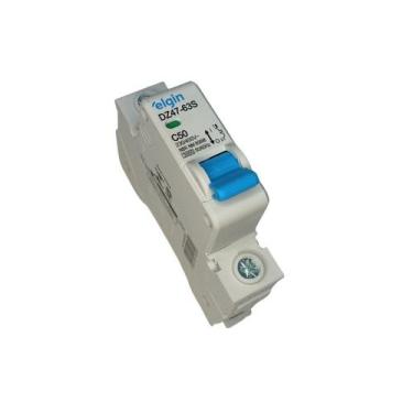 Imagem de Disjuntor Monopolar 1 polo Unipolar Mono Termomagnético din - ELGIN TE