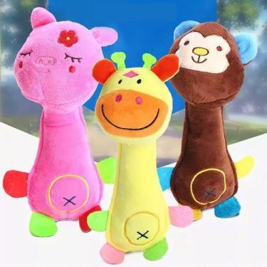 Imagem de Brinquedo Bichinhos De Pelúcia Pet Para Cães Gato Cachorro Pequenos e 
