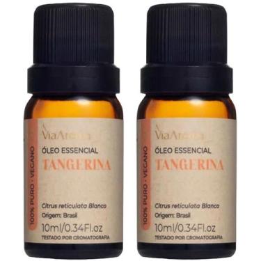 Imagem de Óleo Essencial Tangerina 100% Natural Puro Via Aroma 10ml - 2 Unidades