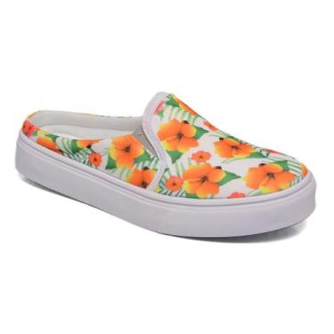 Imagem de Tênis Feminino Slip On Mule Calce Fácil Sapatenis Sapato - J.REI MULTM