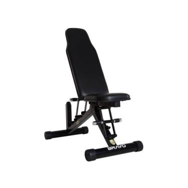 Imagem de Banco Regulável 0º A 90 graus Bravo Fitness Profissional Residencial