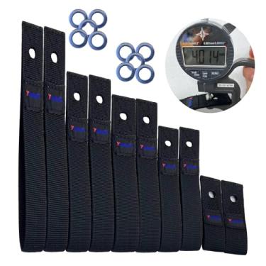 Imagem de Acessórios de Jet Ski Soft Loops (10 unidades, 8.9 cm/15.2 cm/17.8 cm/22.9 cm/30.5 cm) Cordas de barco para ancoragem com laço, pontos de ancoragem de segurança rápida para âncora de jet ski,