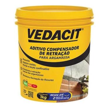 Imagem de Expansor aditivo compensador de retração para argamassas secas 1kg - v