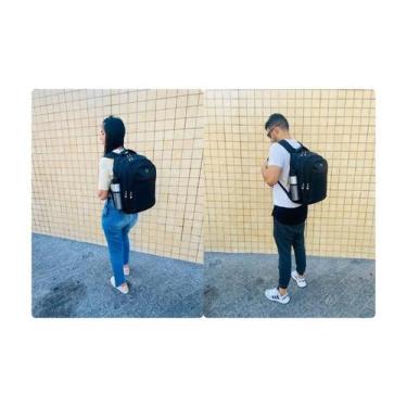 Imagem de Mochila Bolsa Reforçada Grande Escolar Faculdade Notebook - Bezzter