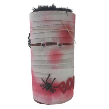 Imagem de Tubo De Múmia Para Decoração Halloween - 1 Unidade - SB Fábrica de Ace