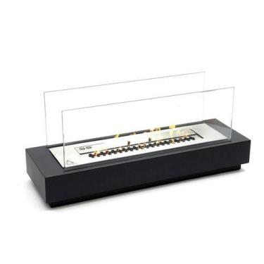 Imagem de Lareira Ecológica - Não Faz Fumaça - Com Queimador - Fnf, Preto