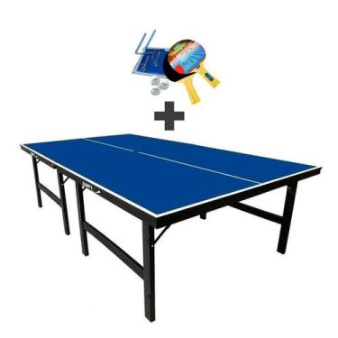Imagem de MESA DE PING PONG MDF 18mm 1019 KLOPF + KIT Completo 5031