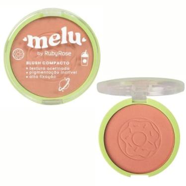 Imagem de Blush Compacto Melu By Ruby Rose Cake Rr-871/3 10g