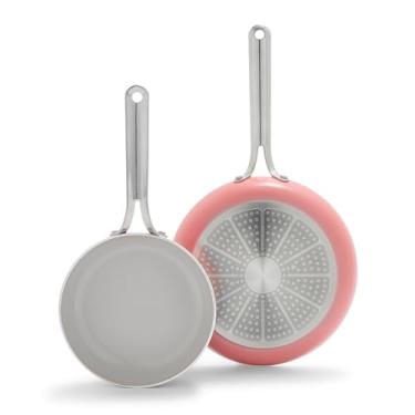 Imagem de GreenPan Conjunto de 2 frigideiras Nova 20 cm e 25 cm, terracota