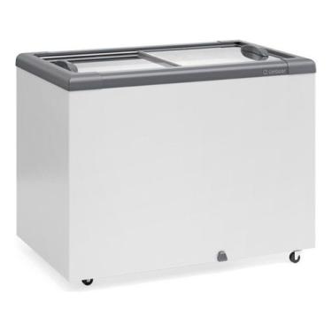 Imagem de Freezer Horizontal Ghd300h Cinza 300l 2 Tampas 220v Gelopar GHD-300