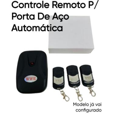 Imagem de Controle Remoto Para Porta De Aço Automática Enrolar - Com 03 Controle