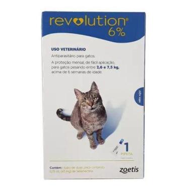 Imagem de Revolution 6% Gato De 2,6kg/7,5kg 1 Pipeta