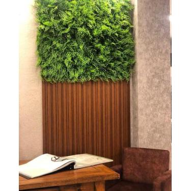 Imagem de Placa Planta Jardim Vertical Casa Folhagem Sala Painel Verde - LUJPDEC