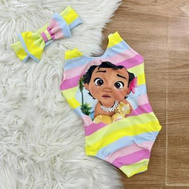 Imagem de Body Infantil Temático Moana Baby - Joaninha Baby, 06M A 02 ANOS