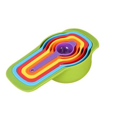 Imagem de Kit 6 Colheres Medidoras Coloridas - TopChef