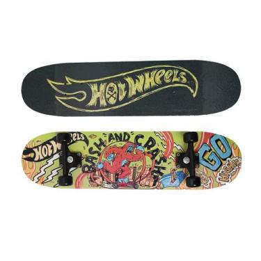 Imagem de Skate Infantil Hot Wheels C/ Bolsa De Transporte F0090-6 Fun