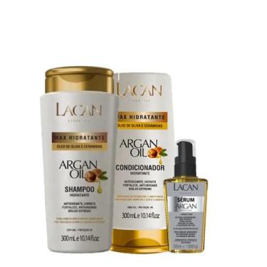 Imagem de Kit Lacan Argan Oil Nutricao (3 Produtos)