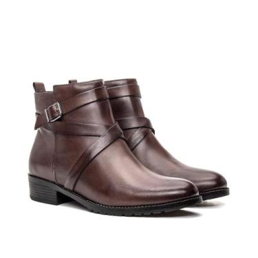 Imagem de Bota Feminina Lady Urban 0866 Dark Brown - Zapattero