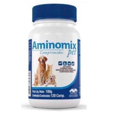 Imagem de Aminomix Pet Comprimidos Vetnil - 120 comprimidos
