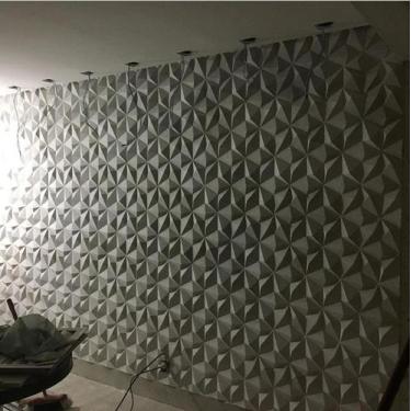 Imagem de Forma 3d Mini Diamante 24x14cm em ABS 1,5mm Molde Gesso ou Cimento 3d 