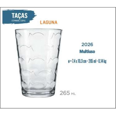 Imagem de Copo Laguna 265ml - Uso Diário 01uni - Nadir Figueiredo