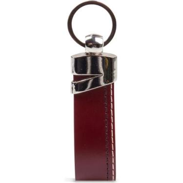 Imagem de Chaveiro Couro com Metal Artlux CH538 -, Vermelho