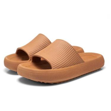 Imagem de Chinelo Nuvem Slide Tratorado Flexível Confortável - Valentina K, Cara