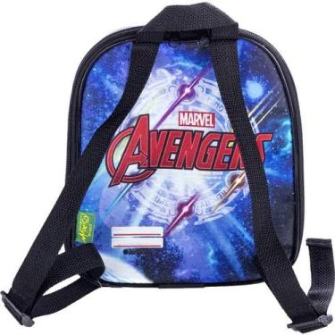 Imagem de Mochila infantil marvel pequena maxtoy