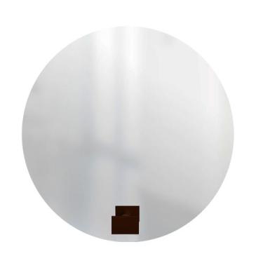 Imagem de Espelho Funcional Hook Corten 50 Cm Redondo - e2g Design