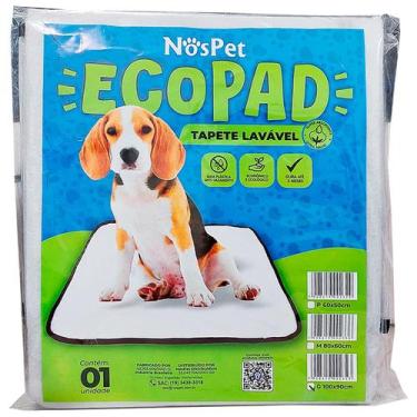 Imagem de Tapete Higiênico Lavável Cães Pet Ecopad Nospet G 100X90