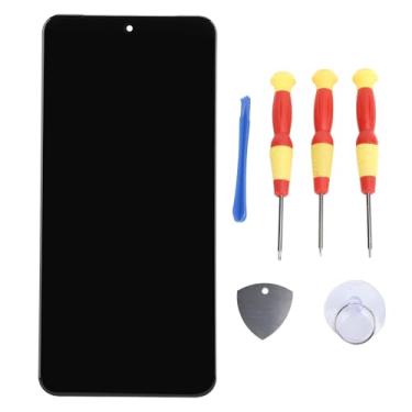 Imagem de Substituição de Tela para Pixel 8 Pro 5G, Kit de Substituição de Tela de 6,7 Conjunto de Tela Digitalizadora de Toque Com Moldura e Ferramentas de Reparo