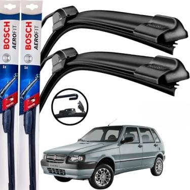 Imagem de Palheta Limpador Parabrisa Bosch Aerofit Par de Palheta Limpadora Dianteiro Original Fiat Uno Mile 1984 á→2013