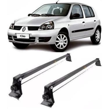 Imagem de Rack Teto Aço Clio 4 Portas 2000 Até 2016 Preto 45kg - VHIP