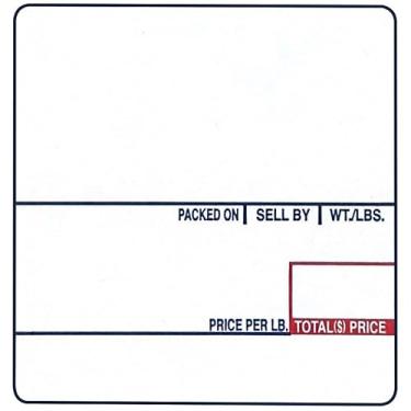 Imagem de VisionTechShop Etiqueta de escala de impressão LST-8020, 58 x 60 mm, UPC/Ingredientes, 36 rolos de 500 etiquetas, preço inferior a 12 rolos