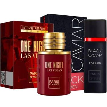 Imagem de Kit One Night Las Vegas E Black Caviar - Paris Elysees