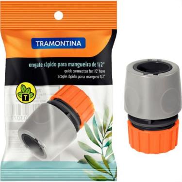 Imagem de Engate Rapido Pvc P/Mangueira Tramont.1/2'' - TRAMONTINA/AGRICOLA