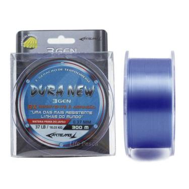 Imagem de Linha Monofilamento Artemis Dura New 0.37mm 37lb/18,03kg 300m - Várias