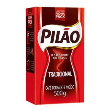 Imagem de Café Pilão Torrado E Moído Tradicional Vácuo 500G