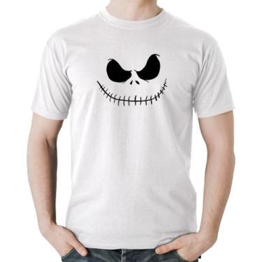 Imagem de Camiseta Algodão Scare Face - Foca na Moda, Branco, P