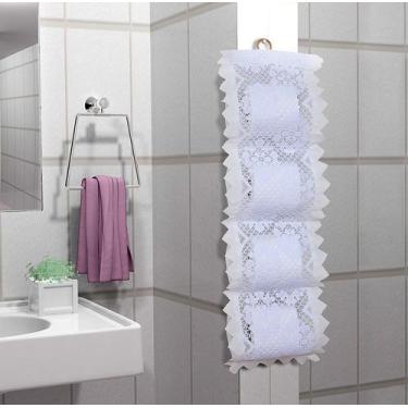 Imagem de Suporte Para Papel Higiênico De Renda - Romance