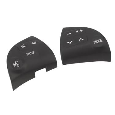 Imagem de Tampa do Botão do Interruptor de Controle do Volante do Volante, Tampa do Botão do Volante de Carro 2PCS para ES 350 2006 a 2012 Com Artesanato Requintado, Layout de Botão