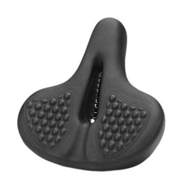 Imagem de oshhni Sela de bicicleta de bicicleta confortável sela de bicicleta Universal Fit Bicking PU Mountain Bike ampliou Big Butt Bicycle Seat Substituição