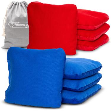 Imagem de GoSports Sacos de feijão de milho dupla face | Conjunto de 8 sacos de feijão para torneios de regulação Slide & Stop