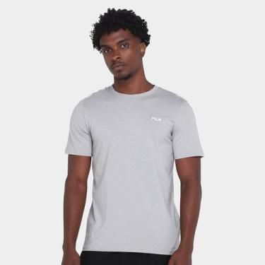 Imagem de Camiseta Fila Classic Masculina, Cinza, P