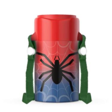 Imagem de Cantil Copinho 420ml Garrafinha de Água Livre de Bpa Com Alça Escola V