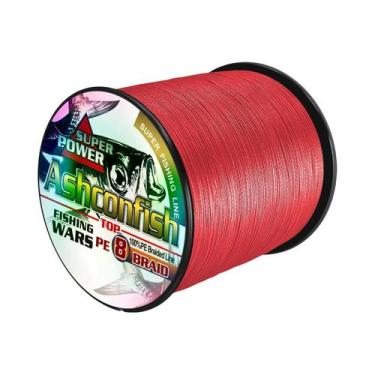 Imagem de Linha De Pesca Trançada De 8 Fios 500M 6-300LB Ashconfish Multifilamen