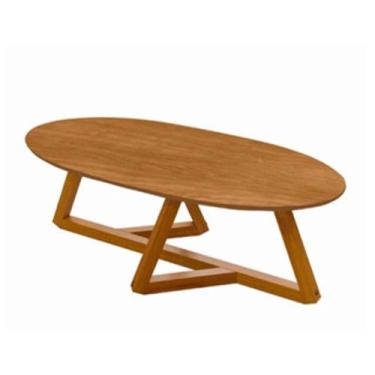 Imagem de Mesa de Centro Clássica para Sala/quarto Tebarrot Pé de Madeira Cores 