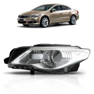 Imagem de Farol passat cc 2009 2010 2011 2012 elétrico com motor entrada xênon -