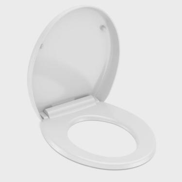 Imagem de Kit 3 Assentos Sanitário Universal com Softclose Multimarcas Incepa Branco